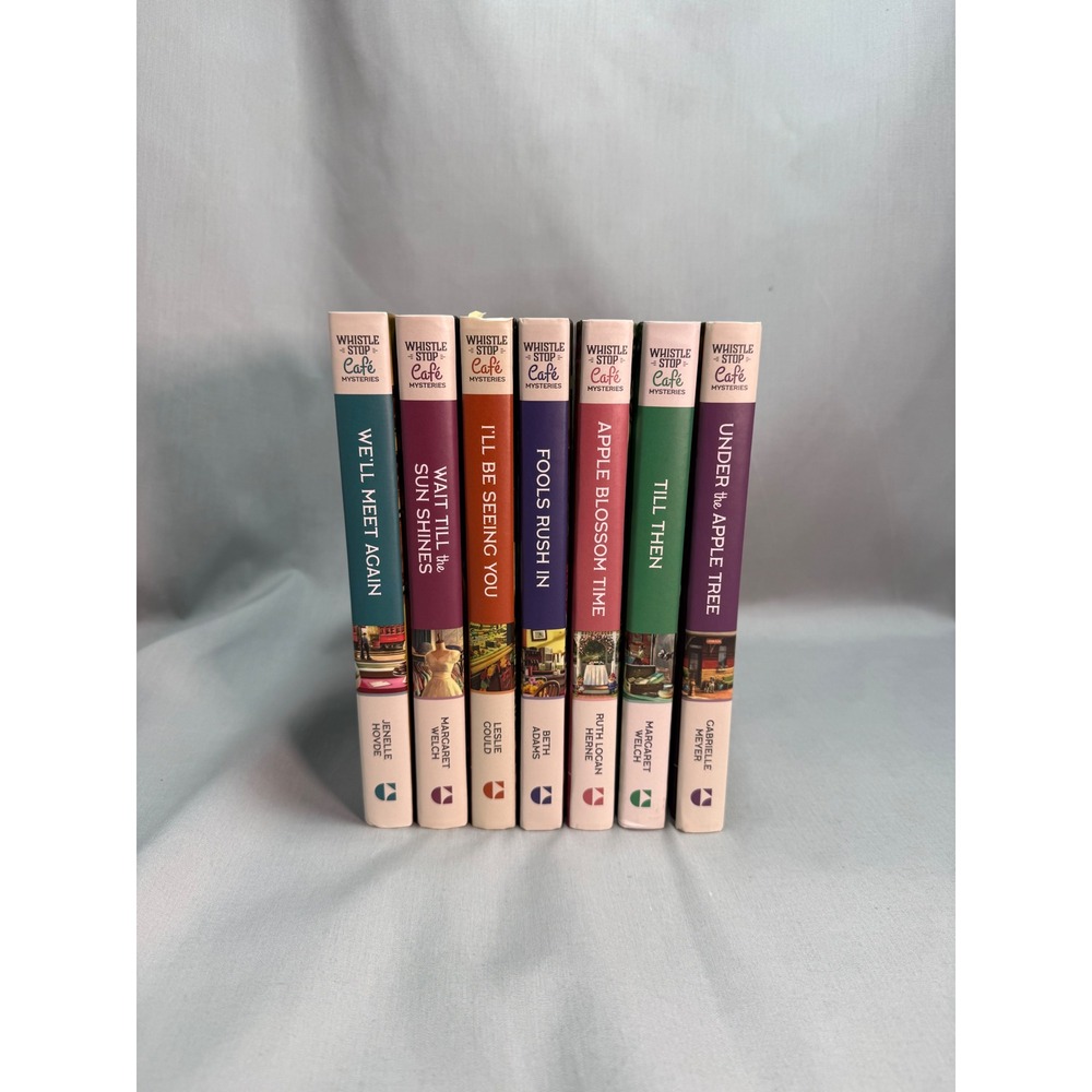 Guideposts Whistle Stop Cafe Mysteries HC Books 7 Pc Dual Timeline Shared World